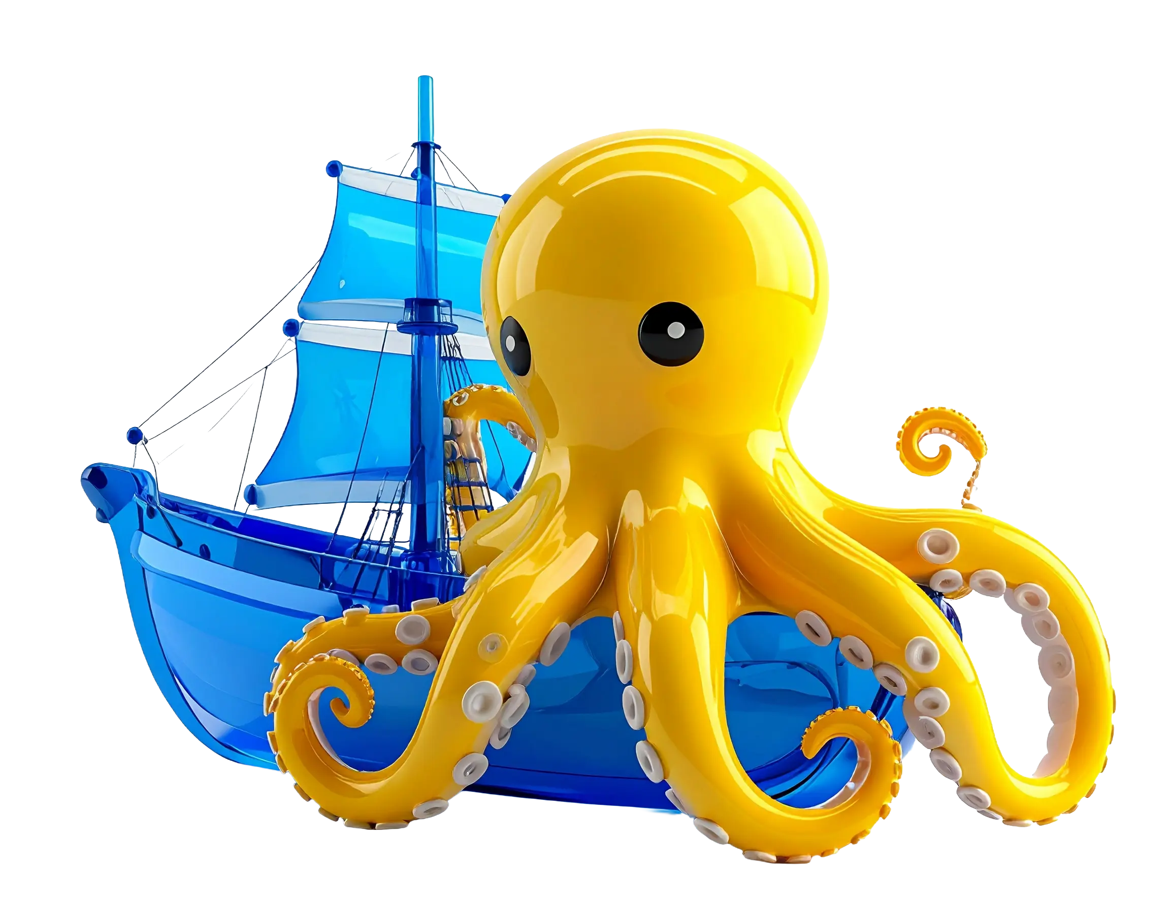 Krake auf boot safe it for me